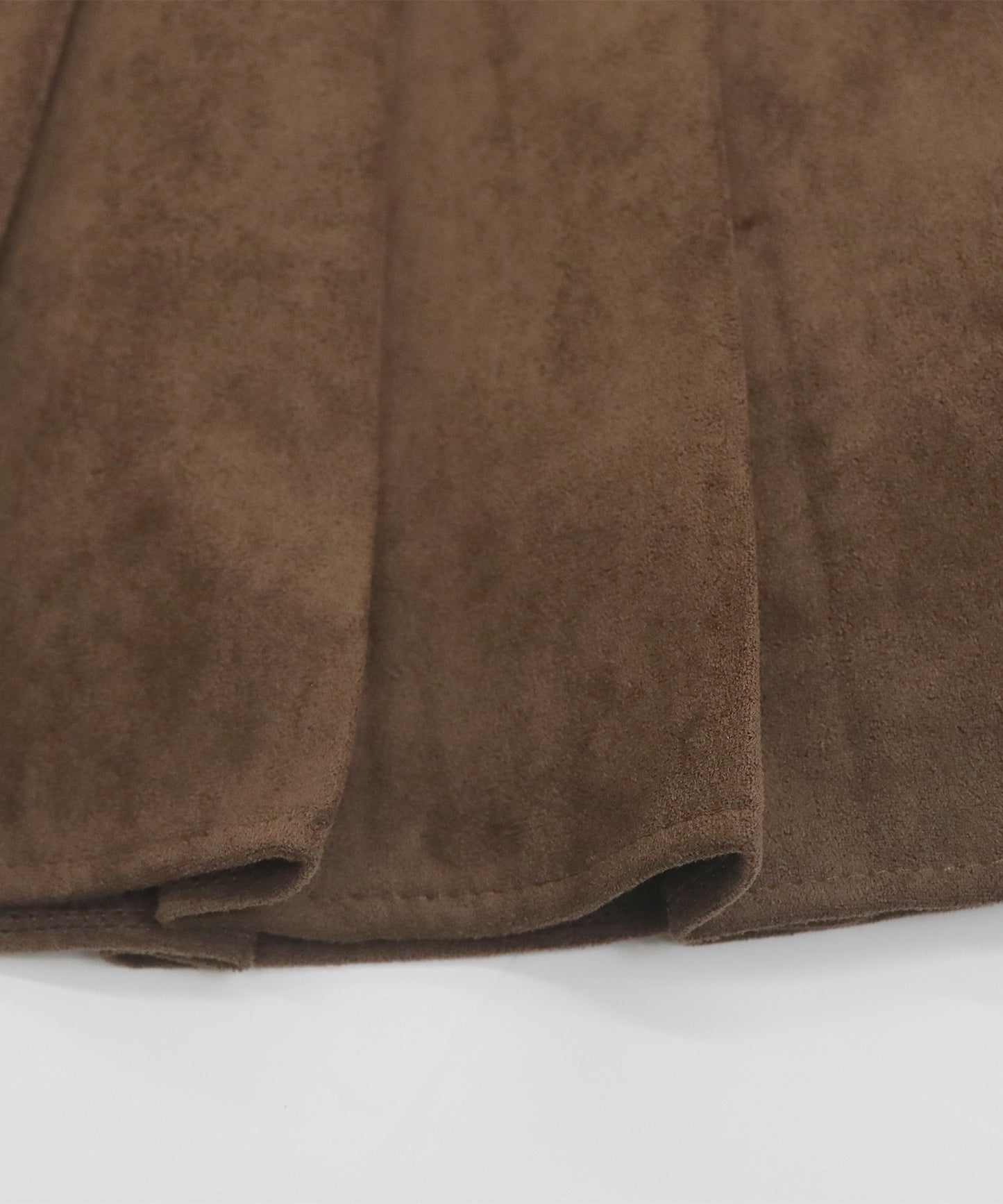 ベルトSETスウェードプリーツミニスカート