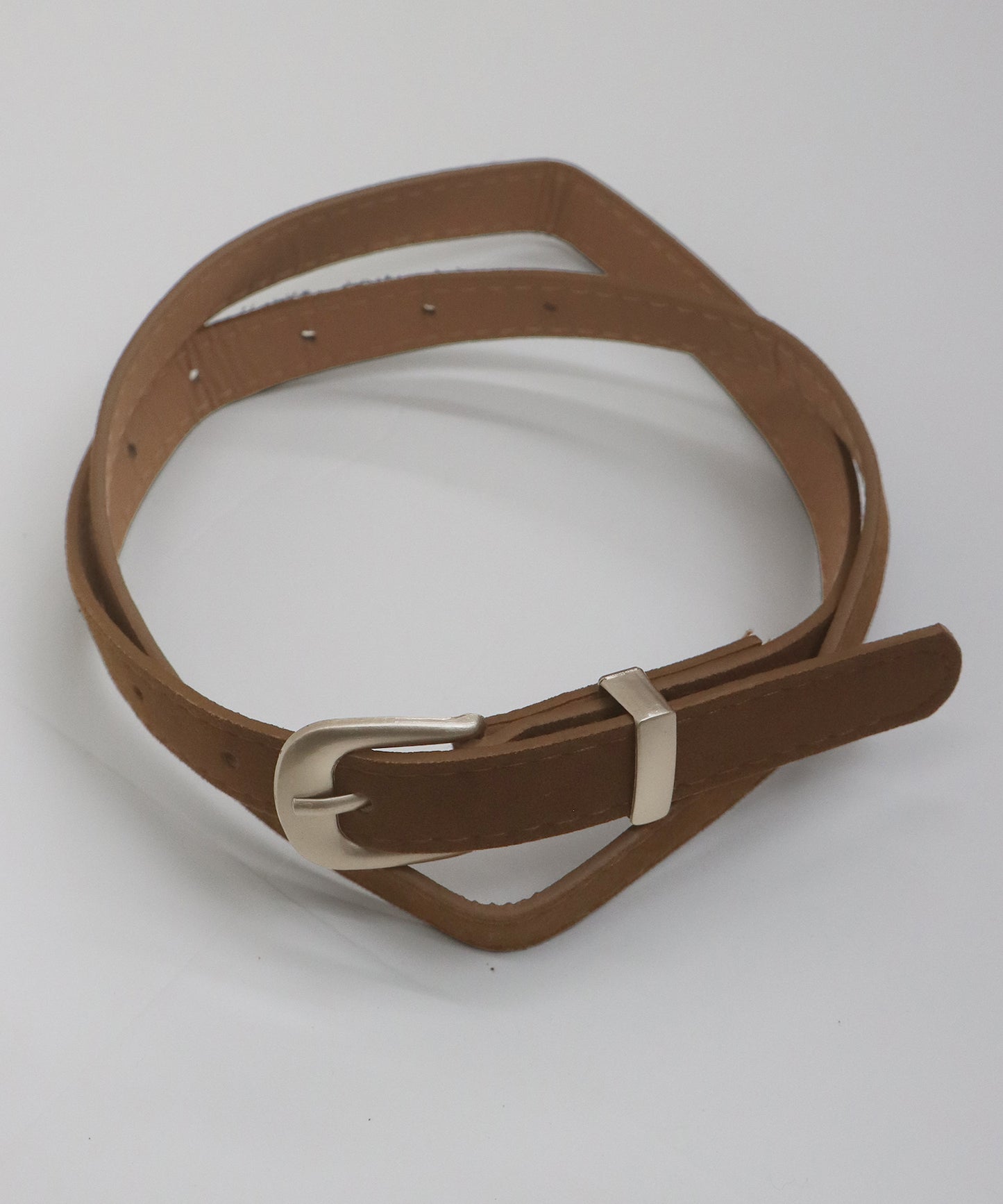 ベルトSETスウェードプリーツミニスカート