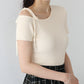 【SALE】ワンオフショルダーリボンニット【ネコポス】