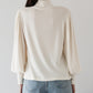 パフスリーブハイネックカットソー【ネコポス】