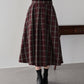 【SALE】丈が選べるチェックロングスカート