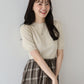 【TIME SALE】チェックドッキングワンピース