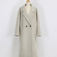 テーラードウールロングコート