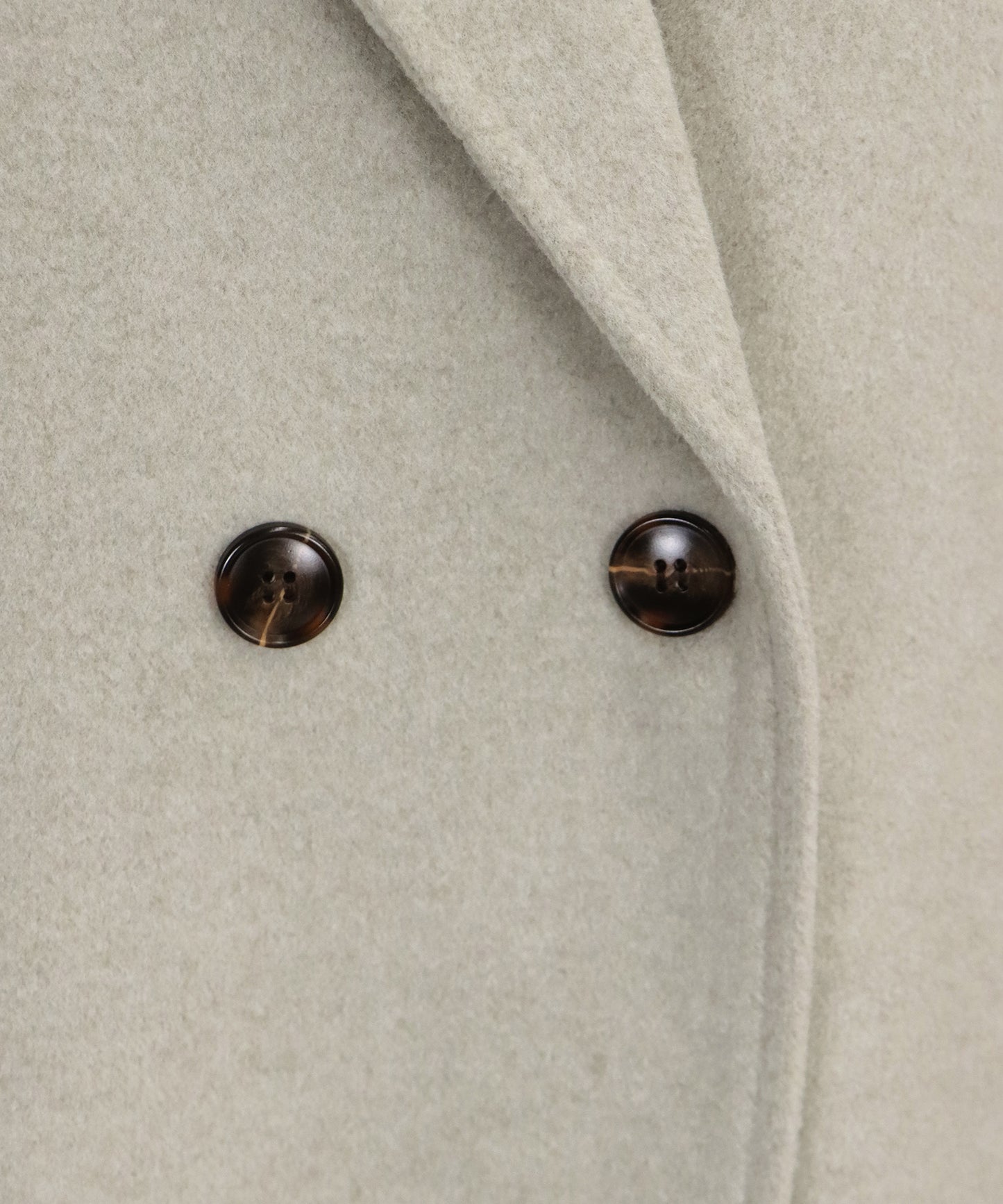 テーラードウールロングコート