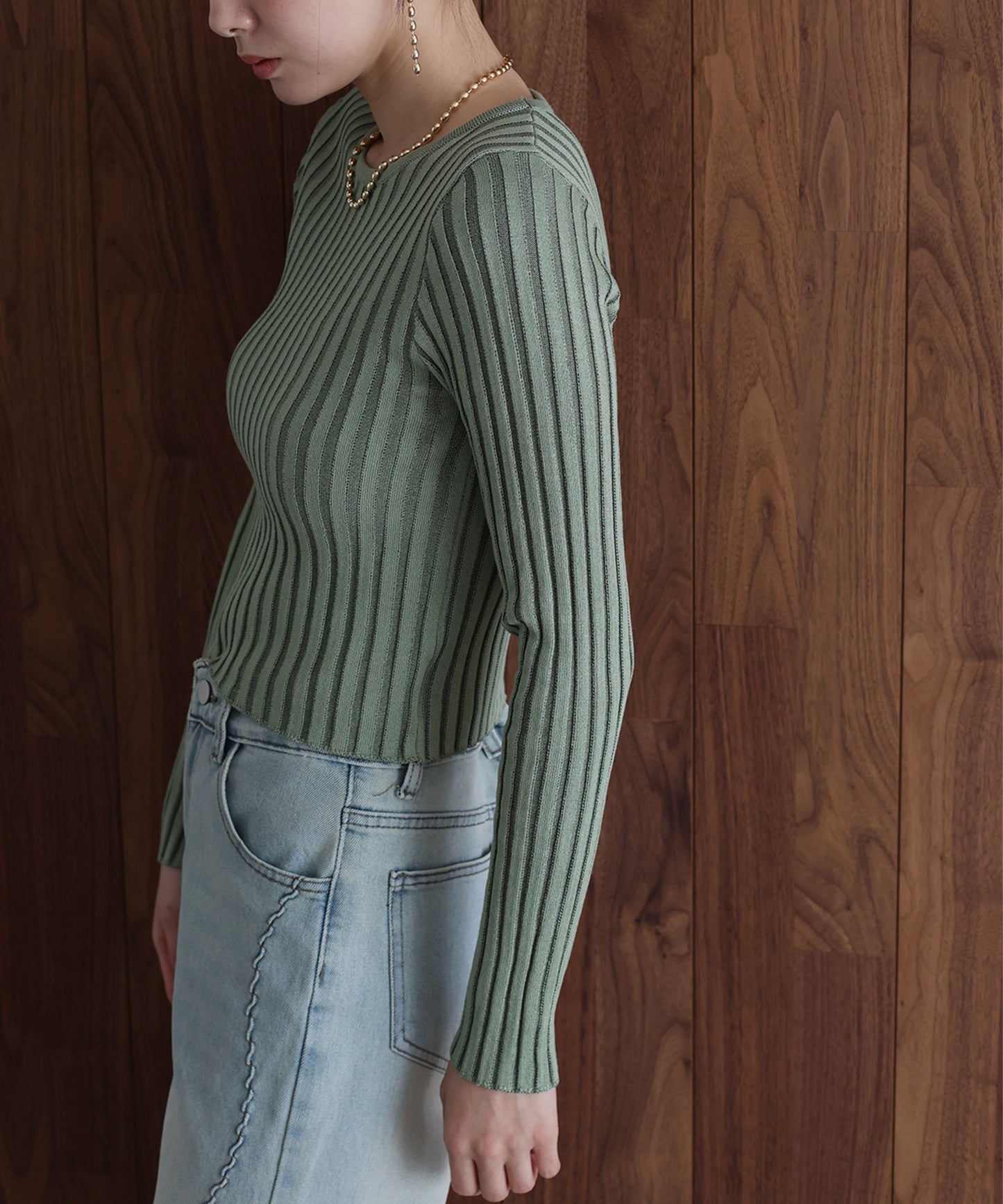 ショートリブニット【ネコポス】