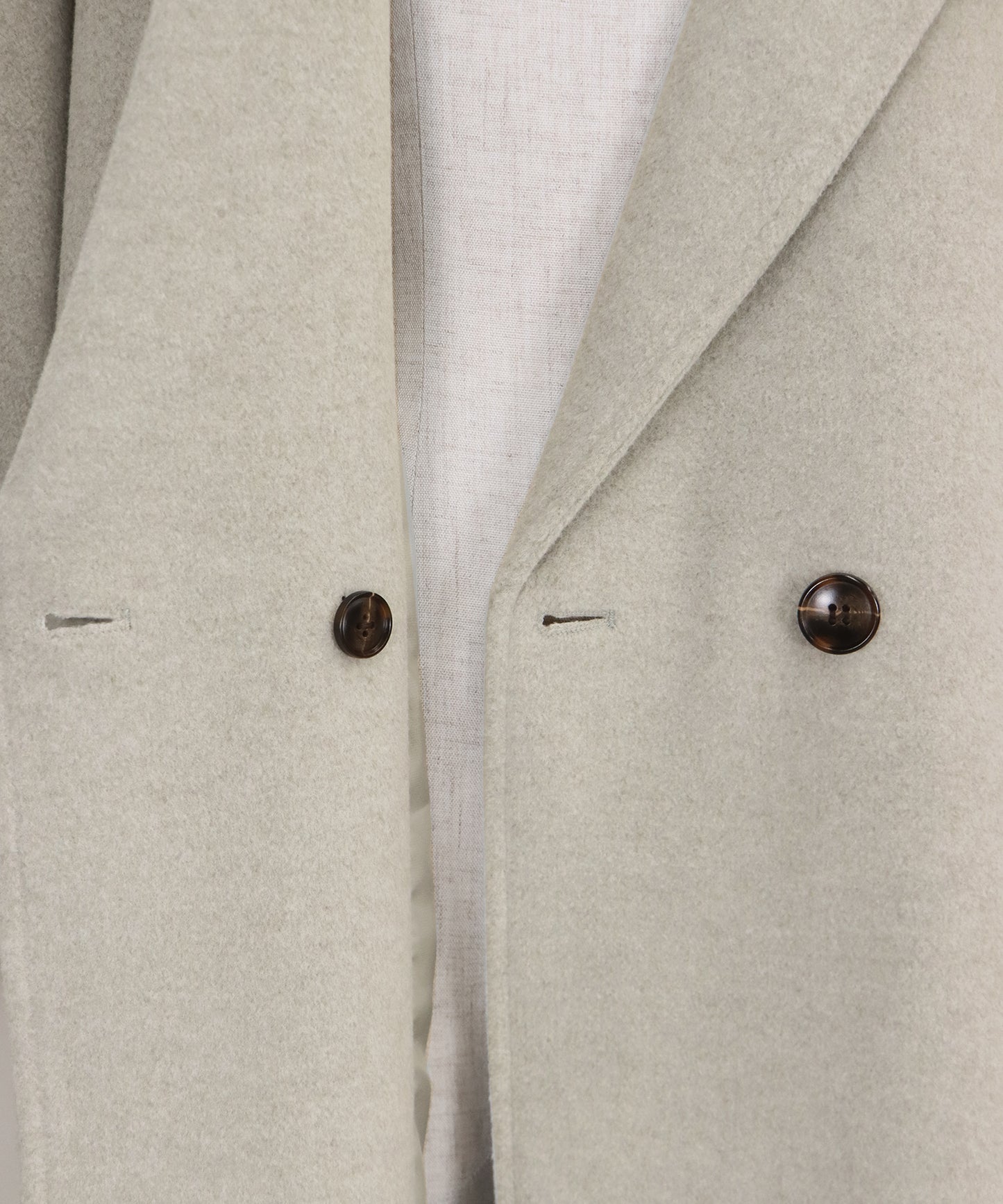 テーラードウールロングコート