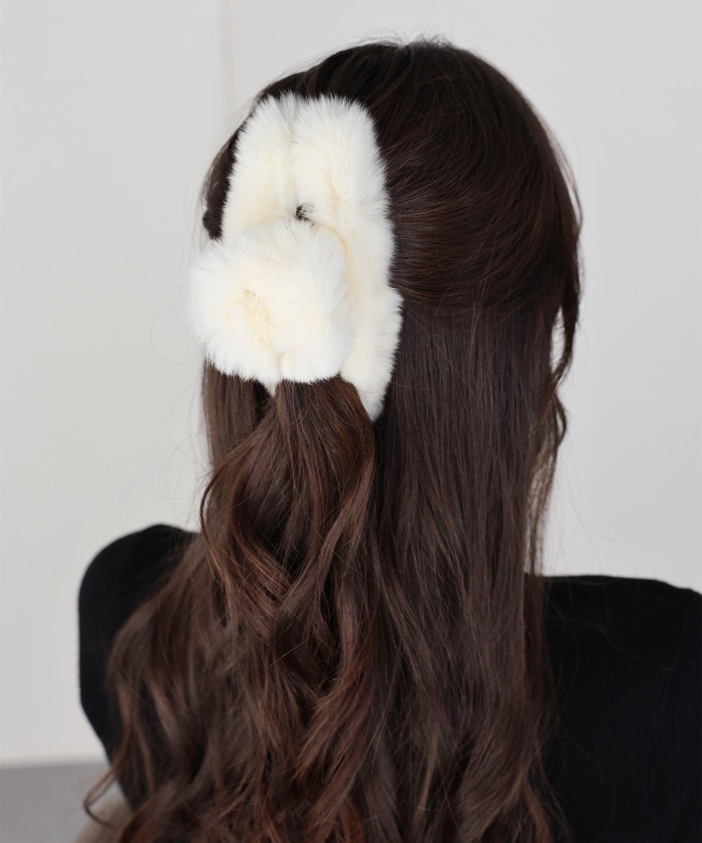 【早割5％OFF】ボリュームファーバンスクリップ