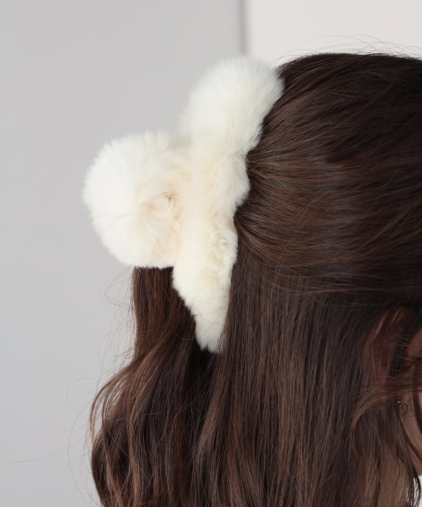 【早割5％OFF】ボリュームファーバンスクリップ