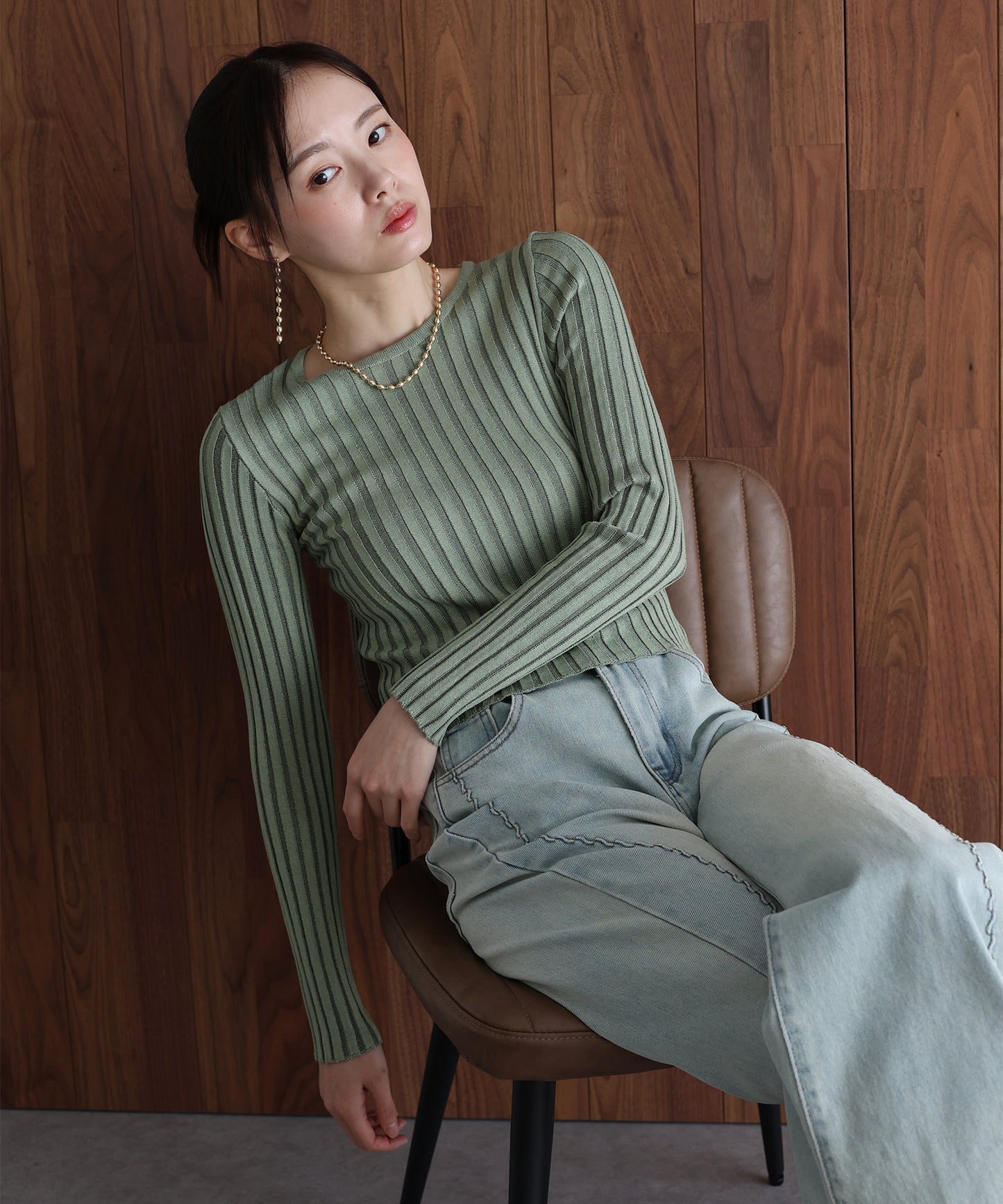 ショートリブニット【ネコポス】