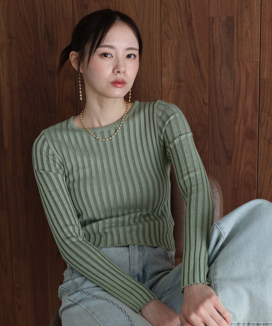 ショートリブニット【ネコポス】