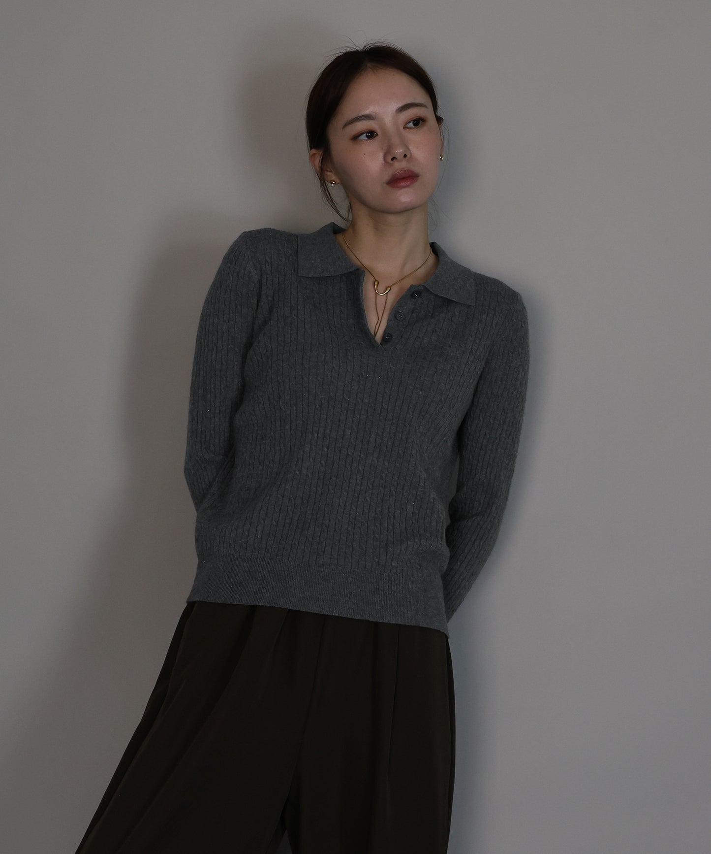 ケーブルポロニット[ J by blue ]