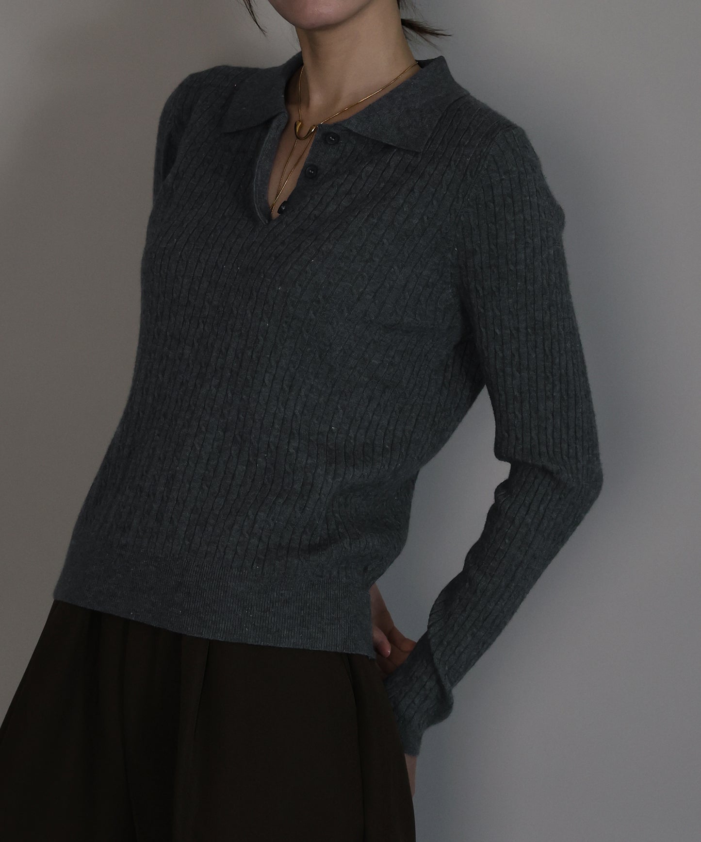 ケーブルポロニット[ J by blue ]