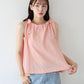 【SALE】ドットジャガードリボンブラウス
