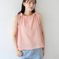 【SALE】ドットジャガードリボンブラウス
