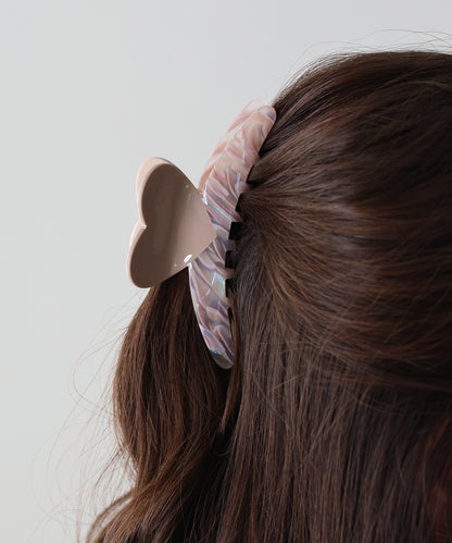 マーブルハートバンスクリップ