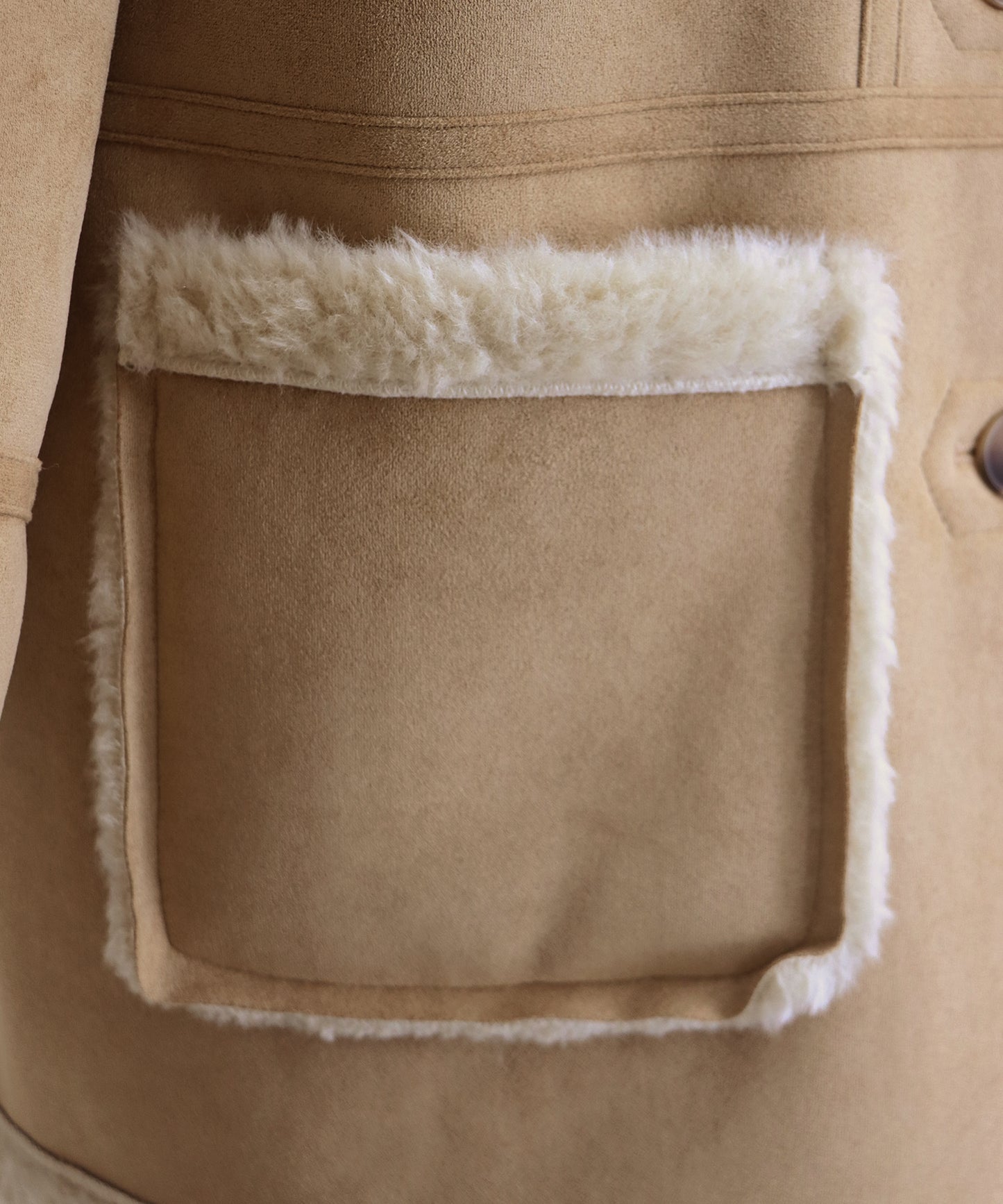 リバーシブルボアムートンコート