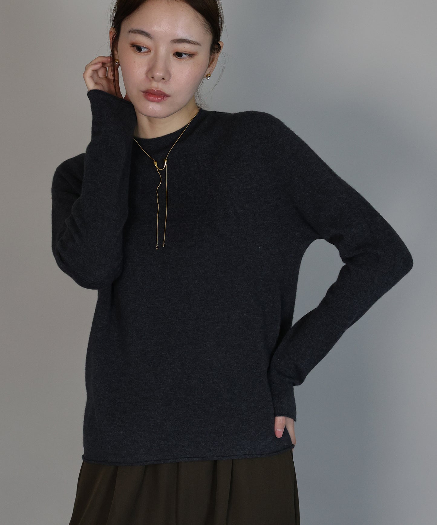 【早割5％OFF】ウール混ホールガーメントニット[ J by blue ]