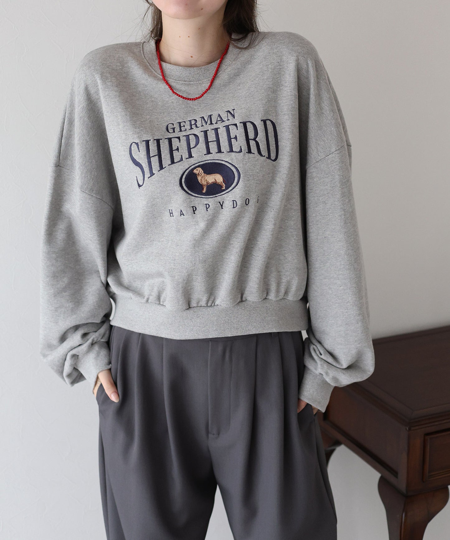 ゴールデンシェパード刺繍スウェット