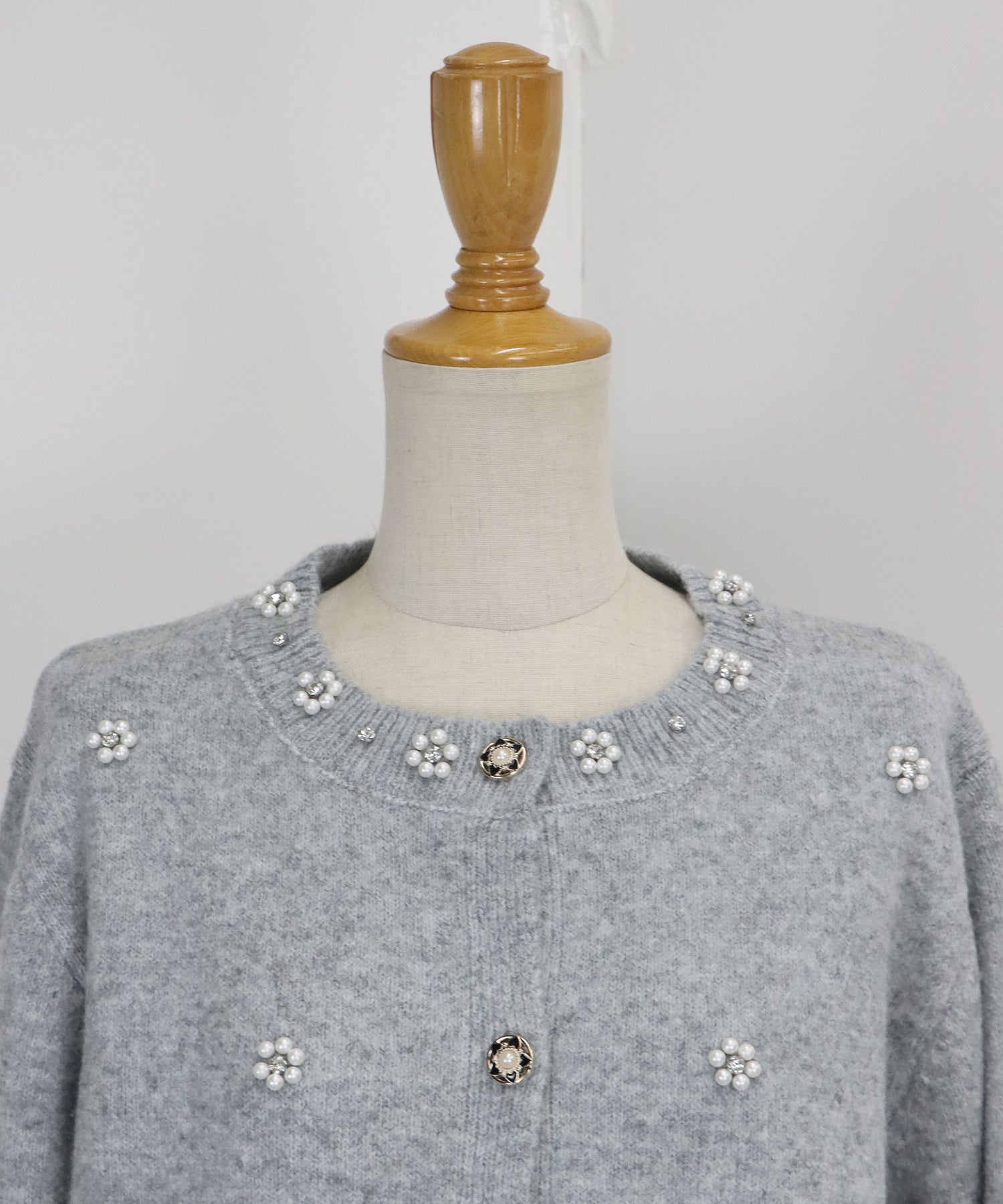 フラワービジューカーディガン – BLUE ONLINE