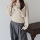 【早割5％OFF】リボンショートニットセット