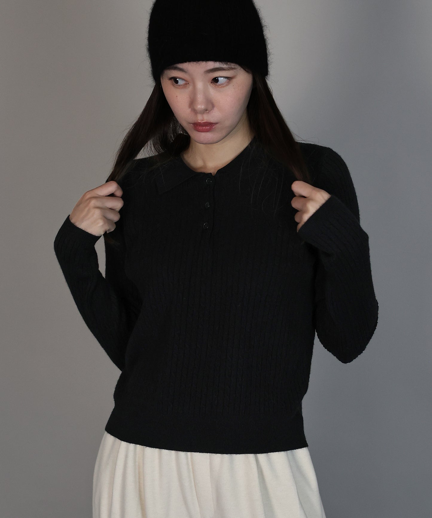 ケーブルポロニット[ J by blue ]