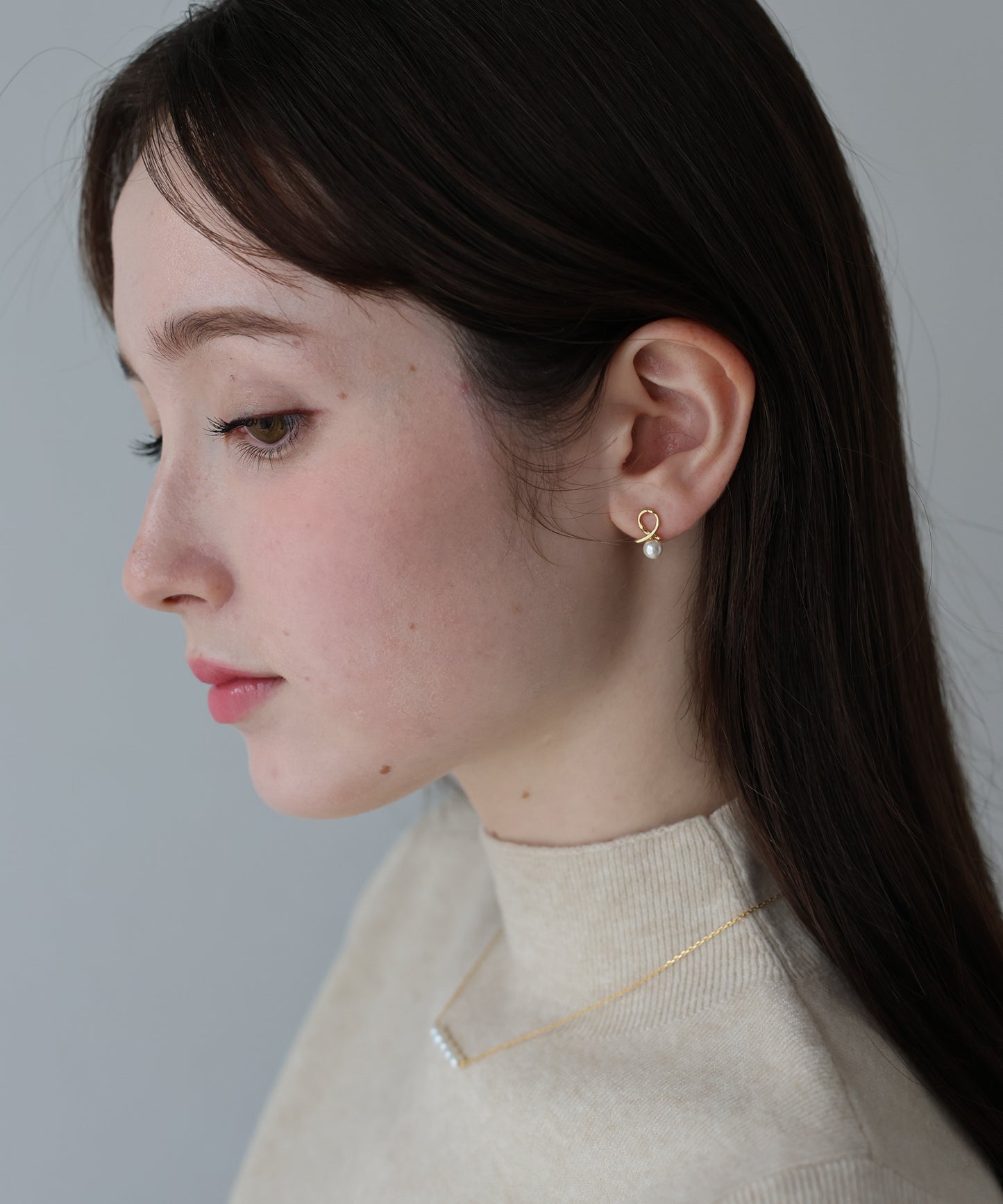 【早割5％OFF】ラインパールピアス / silver925[ J by blue ]【ネコポス】