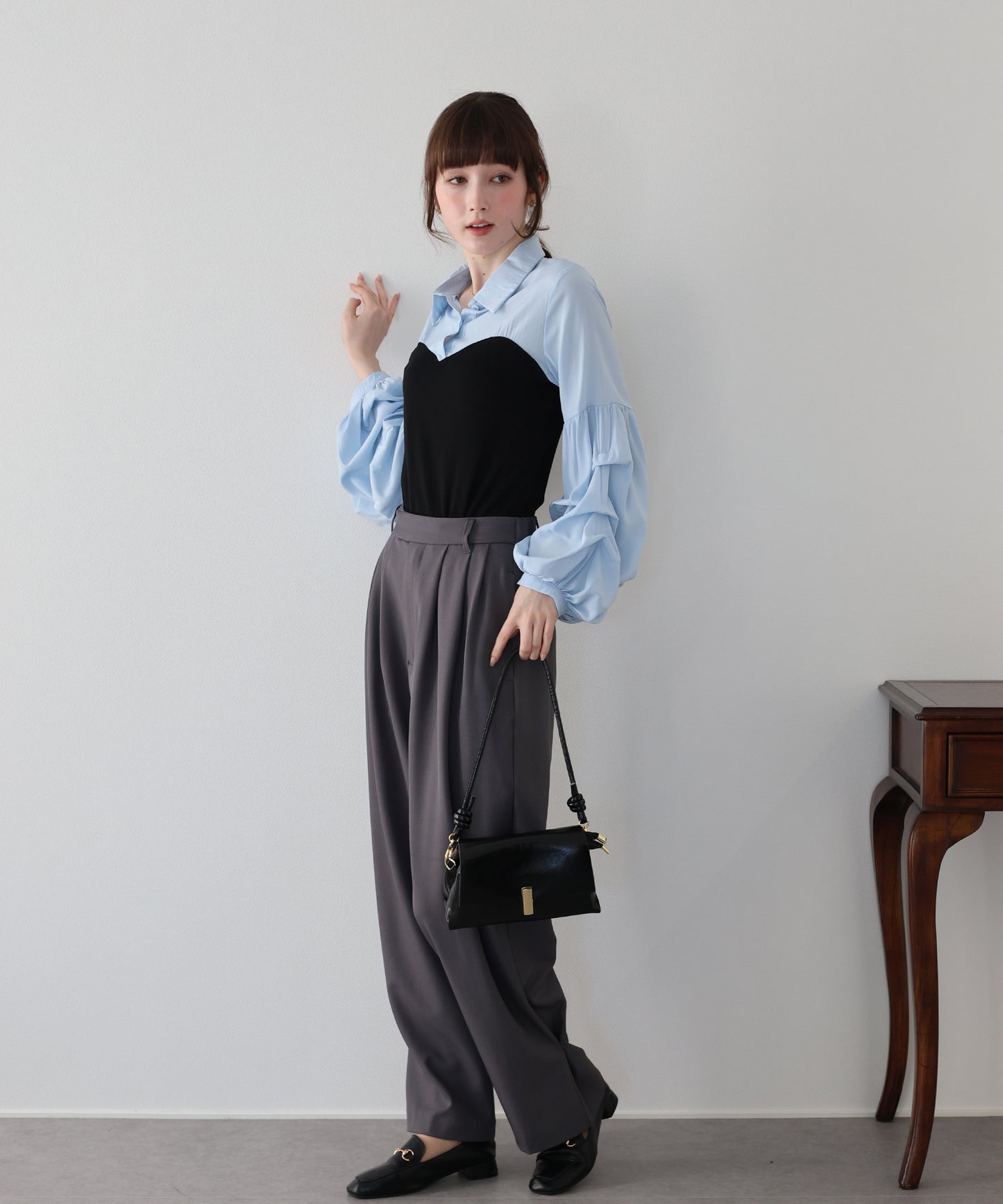 【早割5％OFF】ビスチェドッキングシャツ