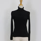 ウール混タートルネックニット