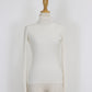 ウール混タートルネックニット