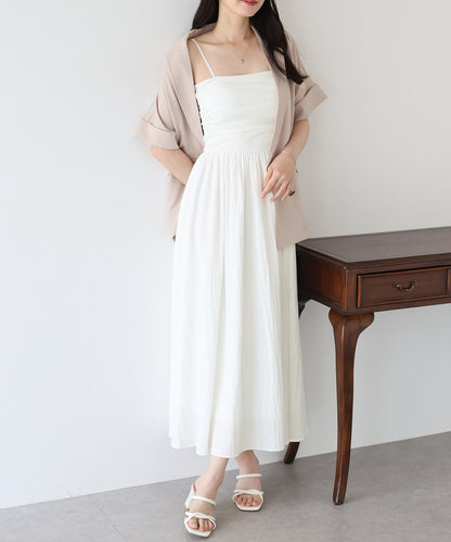 【TIME SALE】カップ付きキャミワンピース