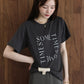 ロゴレタリングTシャツ【メール便】
