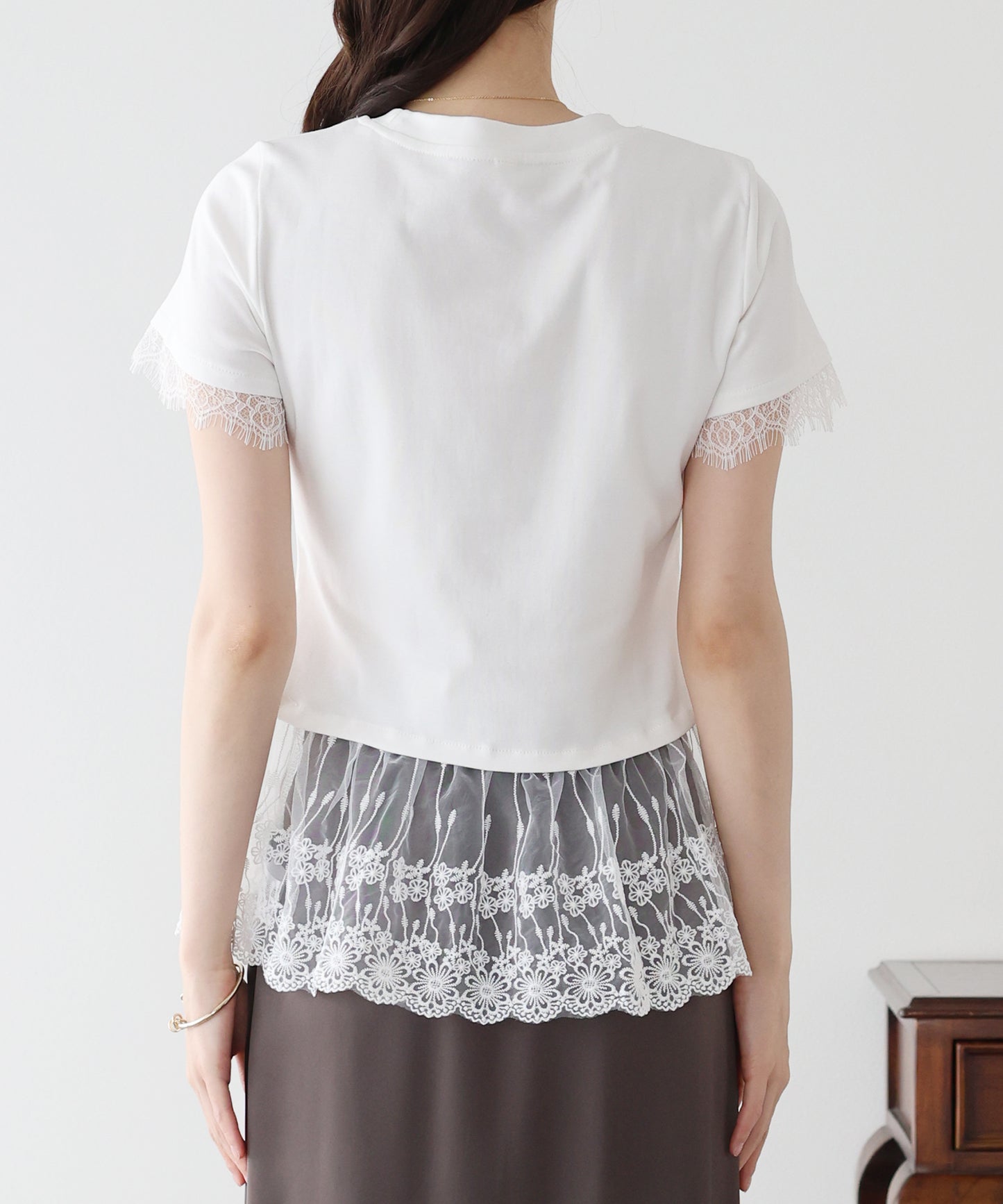 レースドッキングＴシャツ【メール便】
