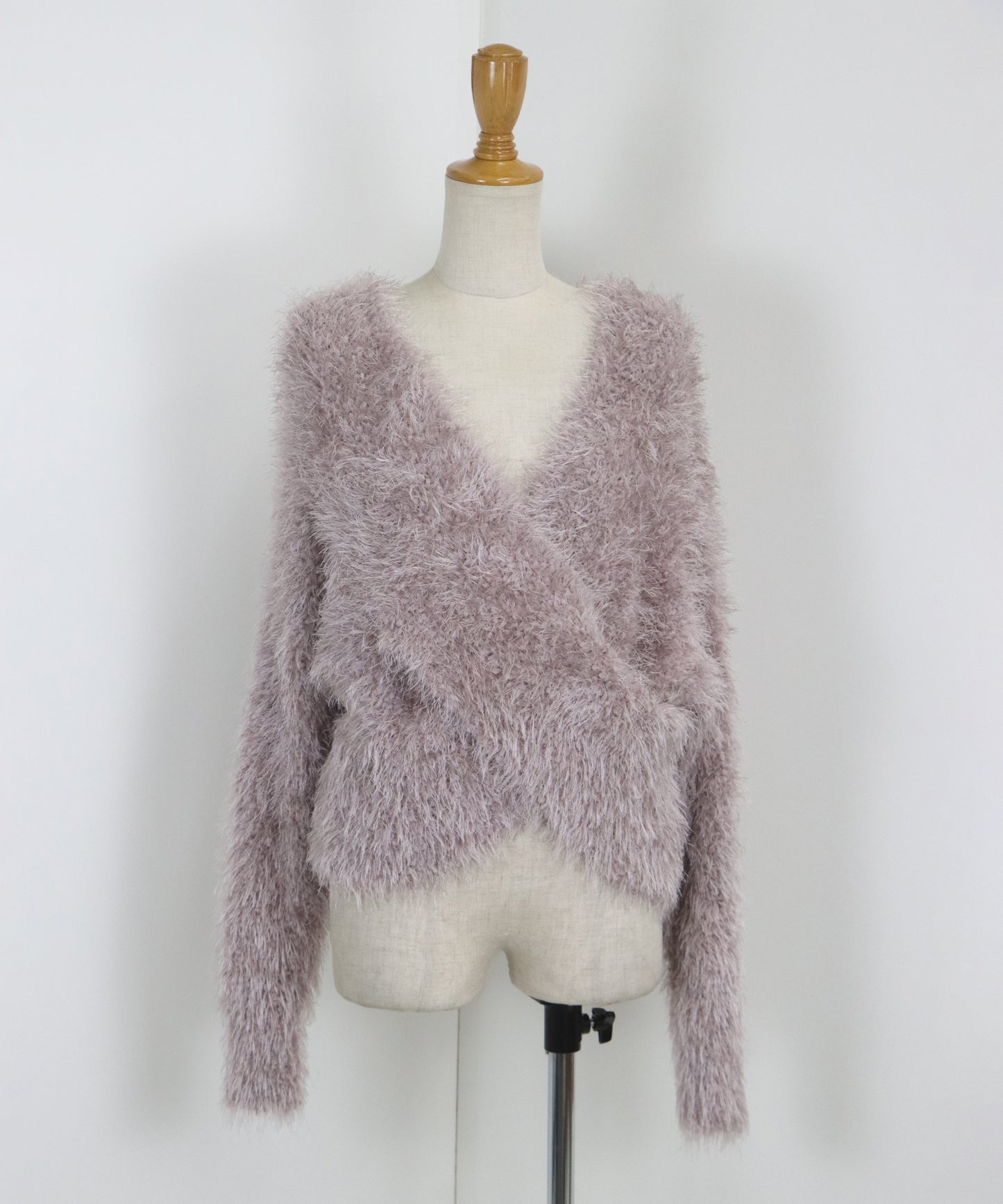 シャギークロスニット