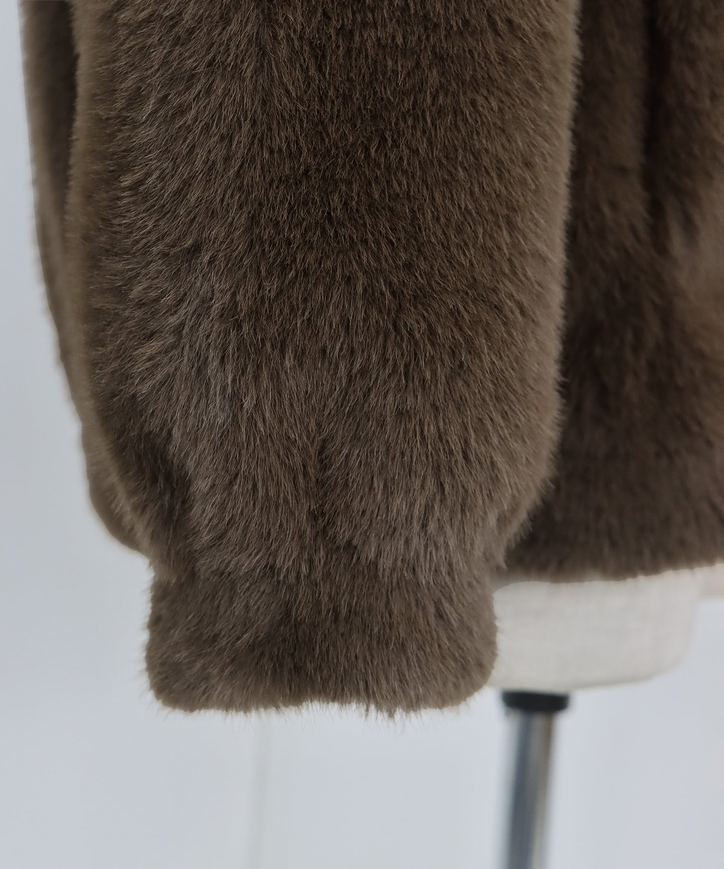 ビッグカラーファーコート