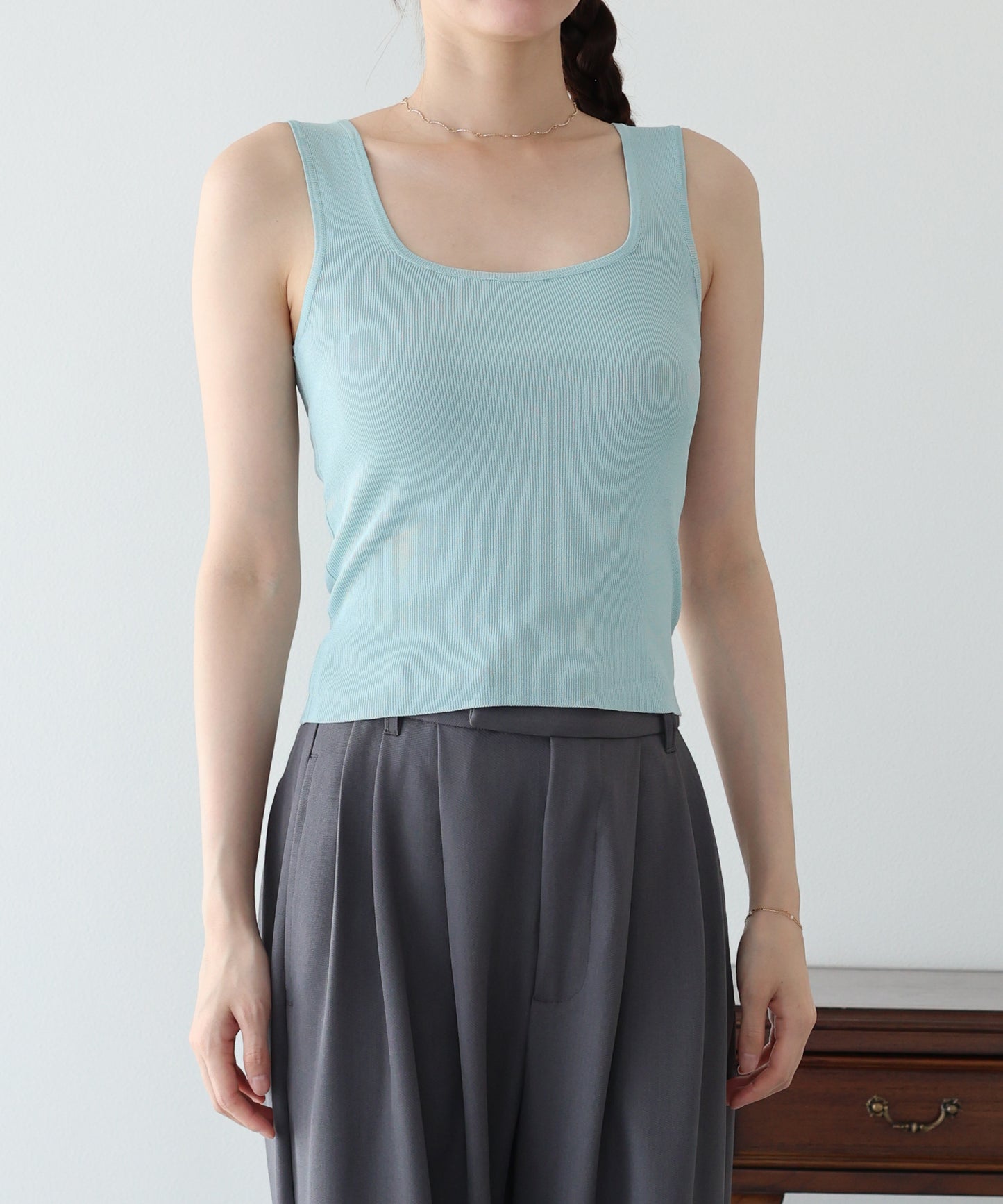 【早割5％OFF】スクエアタンクトップ【メール便】