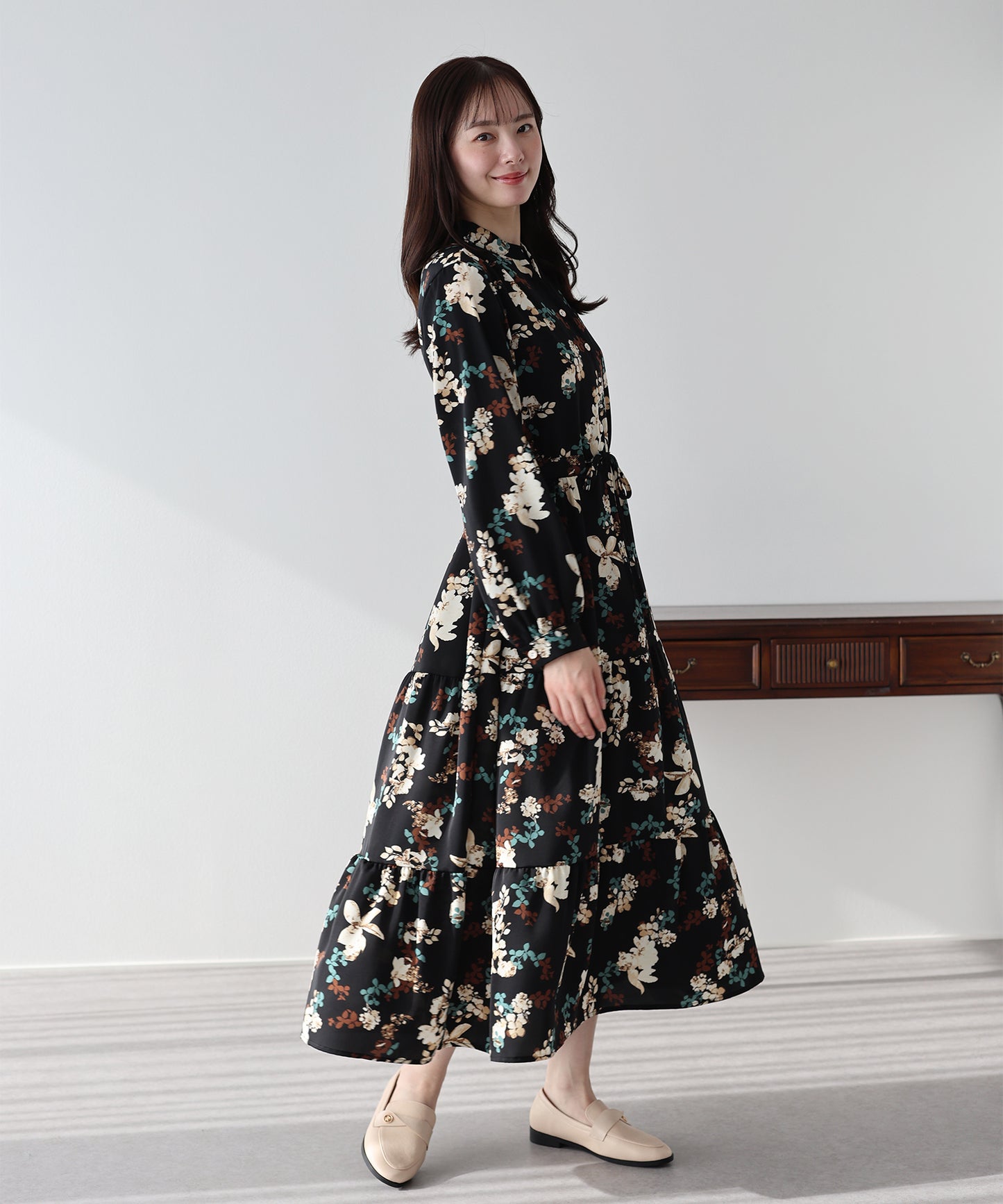 ティアードワンピース