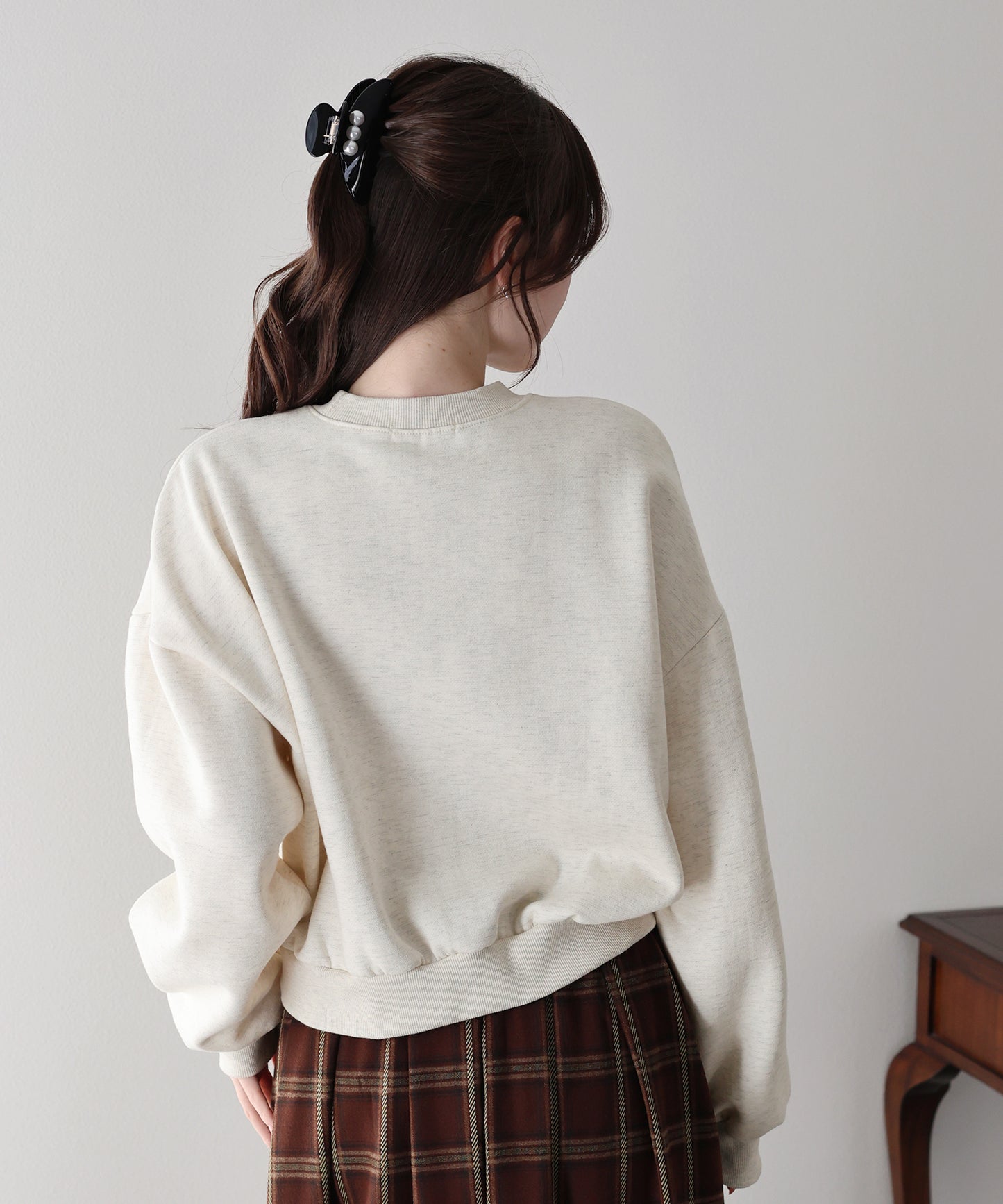 【早割5％OFF】裏起毛フォレスト刺繍スウェット