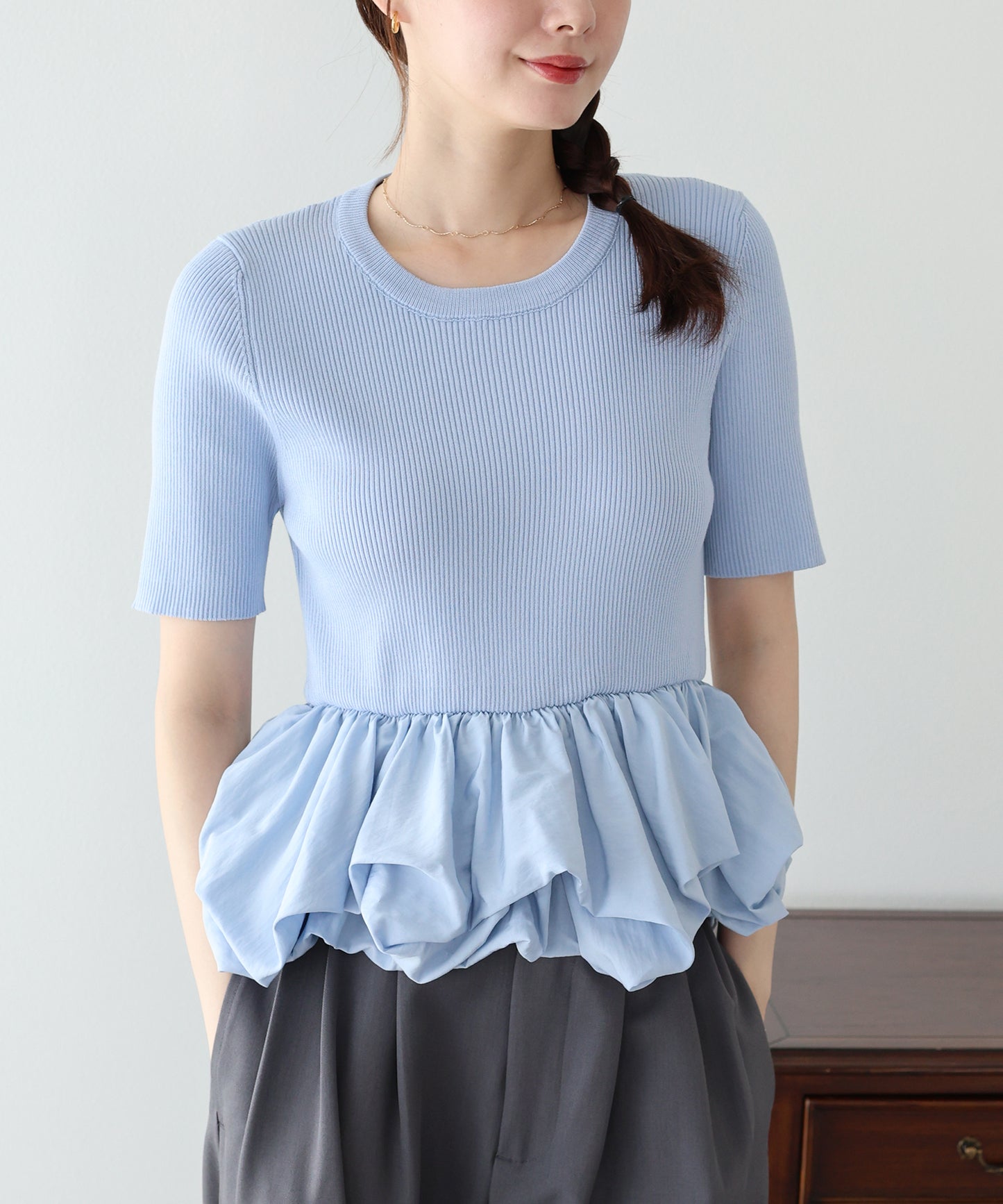【早割5％OFF】バルーンドッキングニット