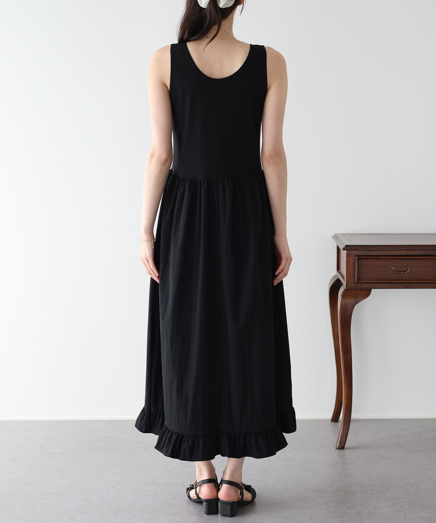 【早割5％OFF】レイヤードドッキングワンピース