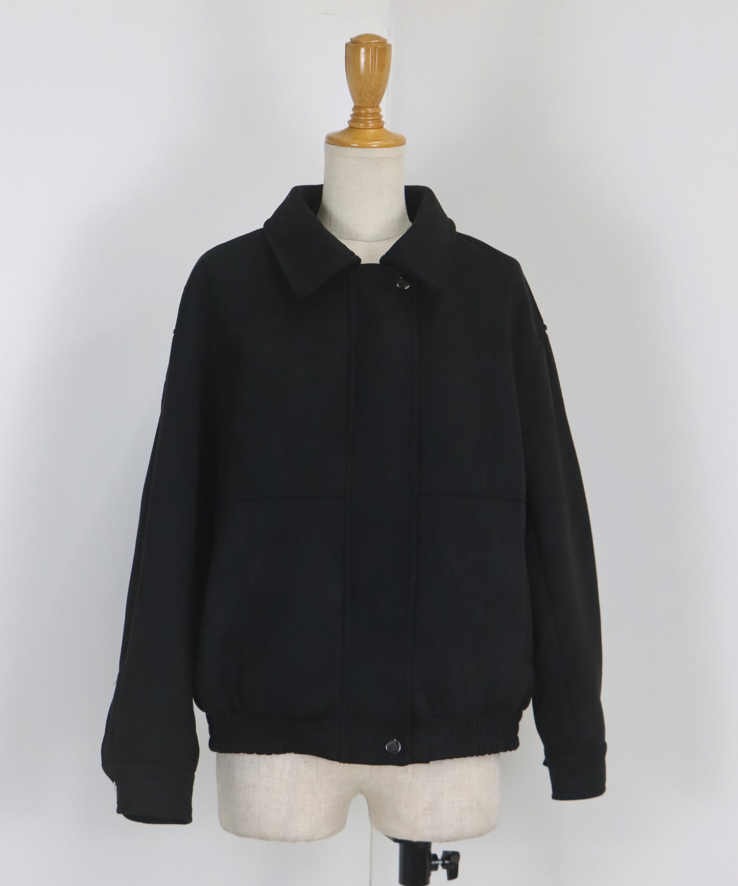 スウェードZIPブルゾン