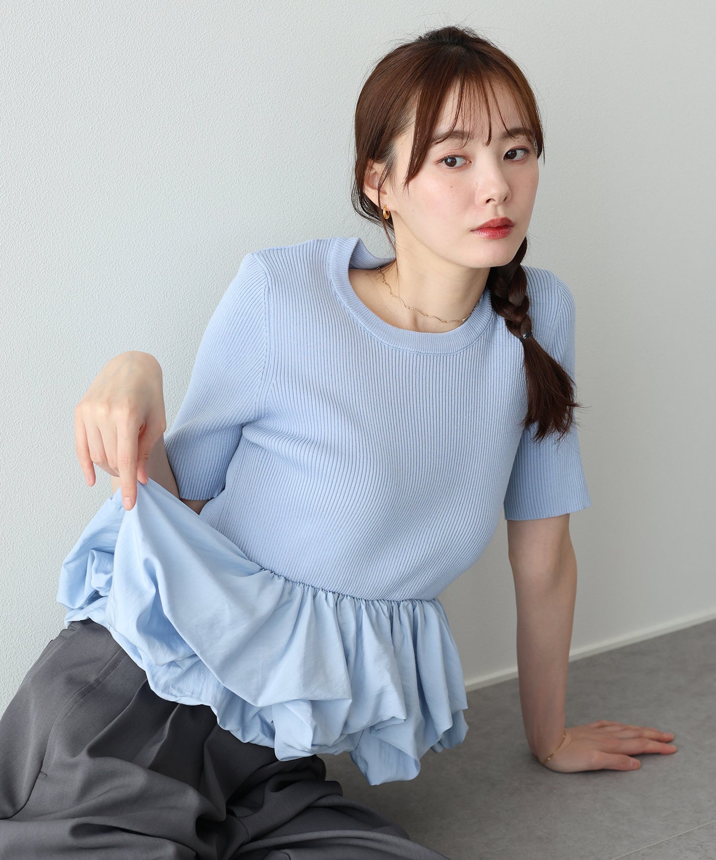 【早割5％OFF】バルーンドッキングニット