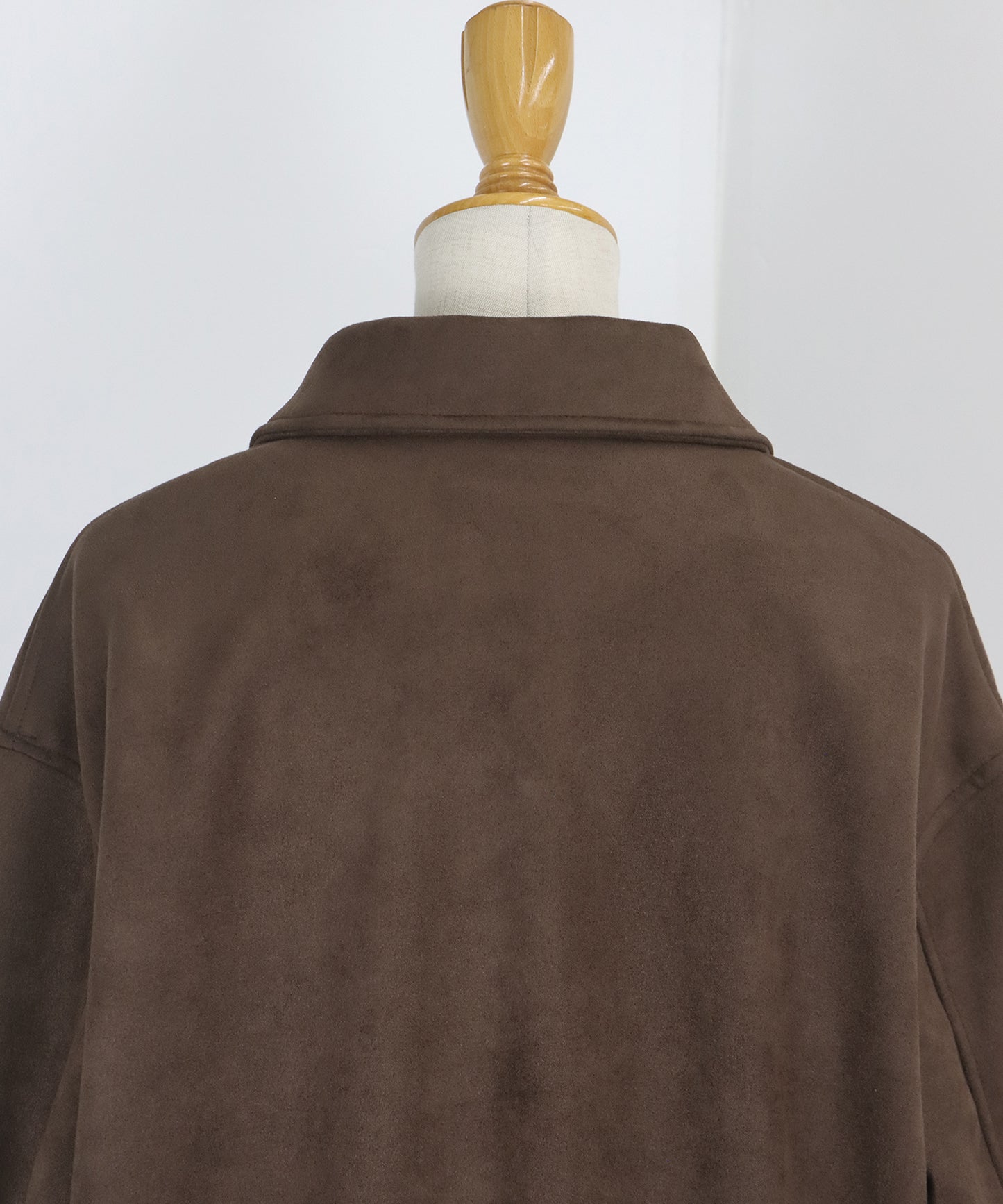 スウェードZIPブルゾン