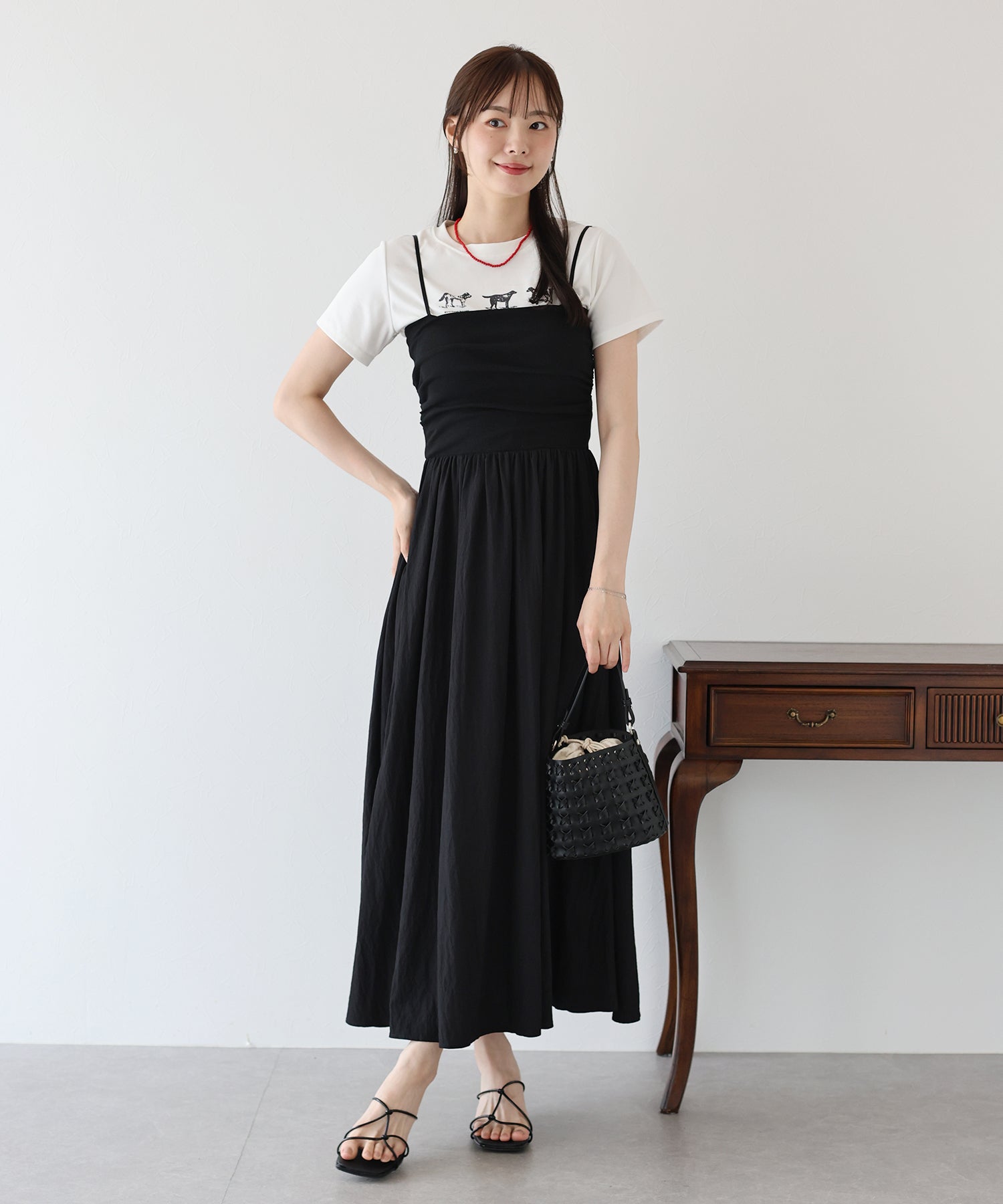 カップ付きキャミワンピース – BLUE ONLINE