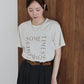 ロゴレタリングTシャツ【メール便】