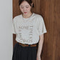 ロゴレタリングTシャツ【メール便】