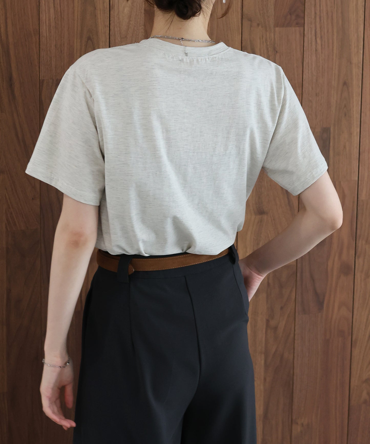 ロゴレタリングTシャツ【メール便】