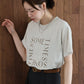 ロゴレタリングTシャツ【メール便】