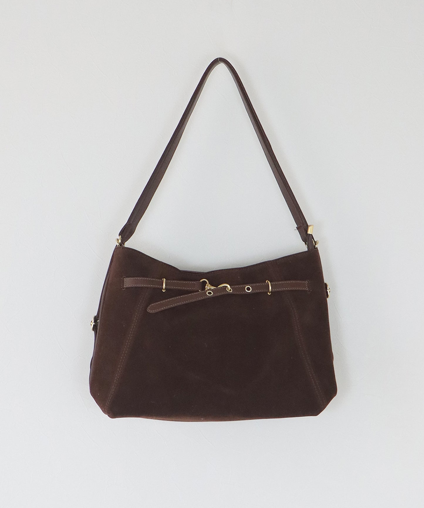 【早割5％OFF】3wayスウェードフロントベルトバッグ