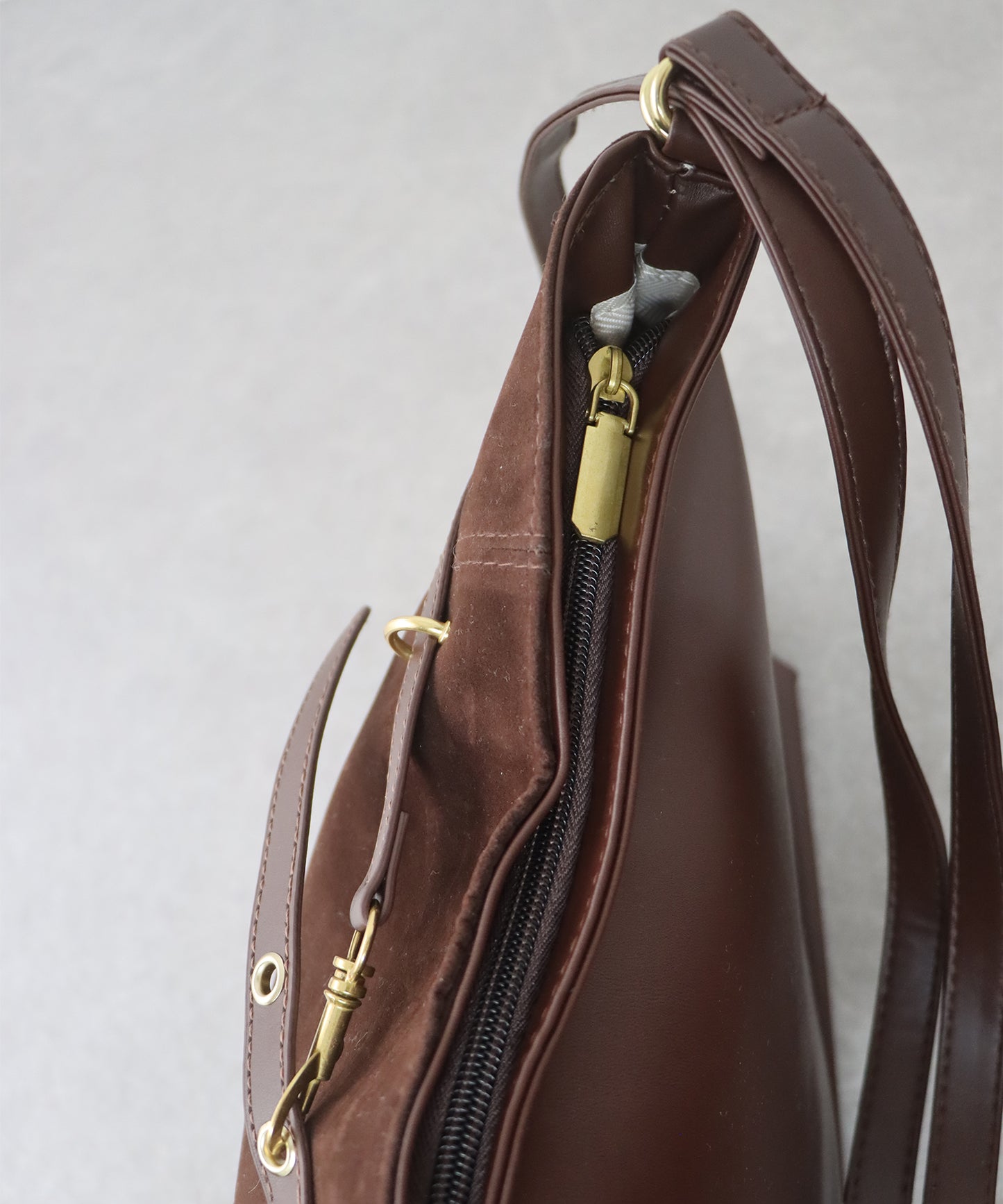 【早割5％OFF】3wayスウェードフロントベルトバッグ