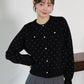 【早割5％OFF】ドットニットカーディガン